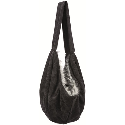 Tixie Fronttasche Soft schwarz/grau 22 × 20 × 60 cm
