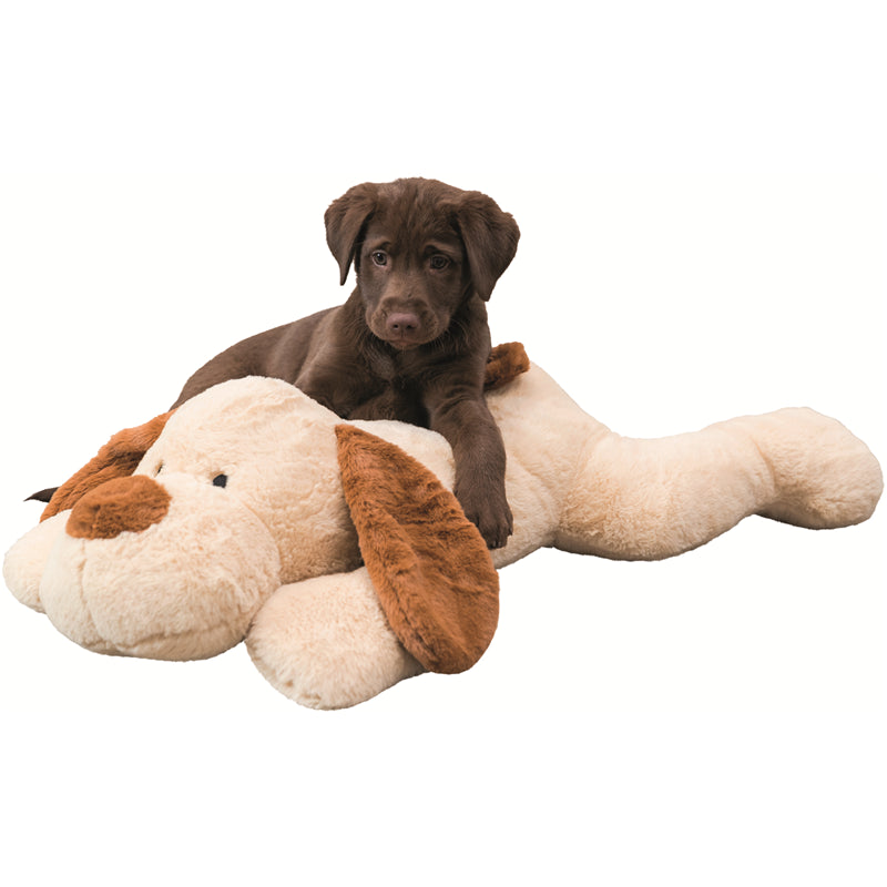 Trixie Ankuschelhund Benny, Plüsch, beige/braun 75 cm