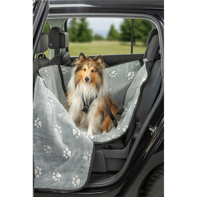 Trixie Auto-Schondecke, schmal, mit hohen Seitenteilen, grau/schwarz 0,5 × 1,45 m