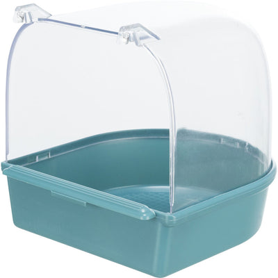 Trixie Badehaus halbrund für Sittiche oder Kanarien 14 × 14 × 15 cm