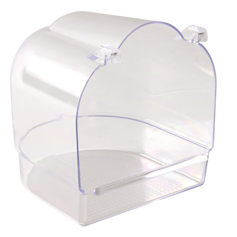 Trixie Badehaus halbrund für Sittiche oder Kanarien 14 × 15 × 15 cm