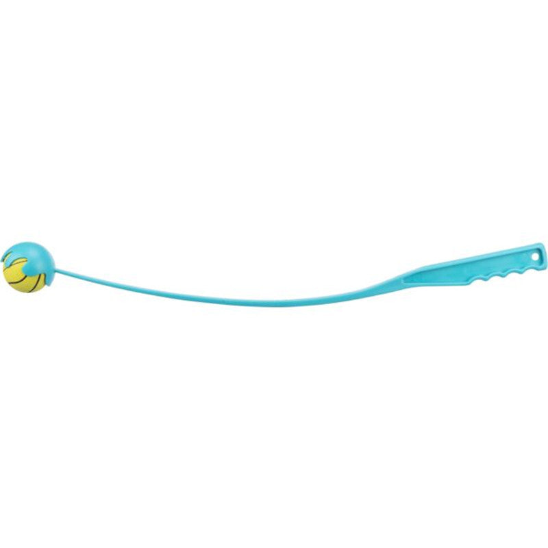 Trixie Ballschleuder mit Moosgummi Ball 70 cm / ø 6 cm