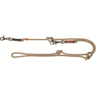 Trixie BE NORDIC Verlängerungsleine, sand/schwarz L-XL: 2,00 m/ø 13 mm