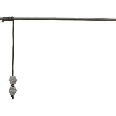 Trixie Cat CityStyle Spielangel mit Kugeln / Holz+Filz 40cm