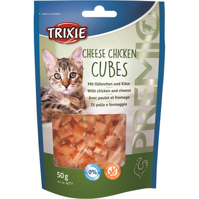 Trixie Cat Premio Cheese Chicken Cubes 50 g