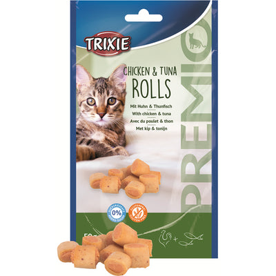 Trixie Cat PREMIO Chicken & Tuna Roll 50 g