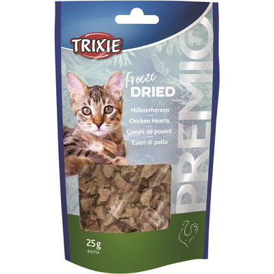 Trixie Cat Premio Freeze Dried Hühnerherzen 25 g