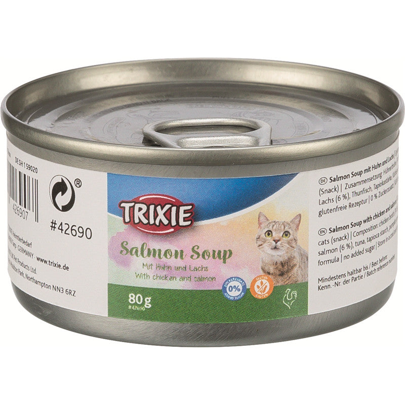 Trixie Cat Salmon Soup mit Huhn und Lachs 80 g