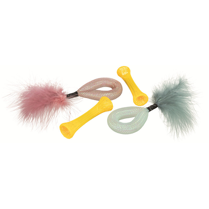 Trixie Cat Set Tubes, Kunststoff, bis zu , 4 Stück 15 cm