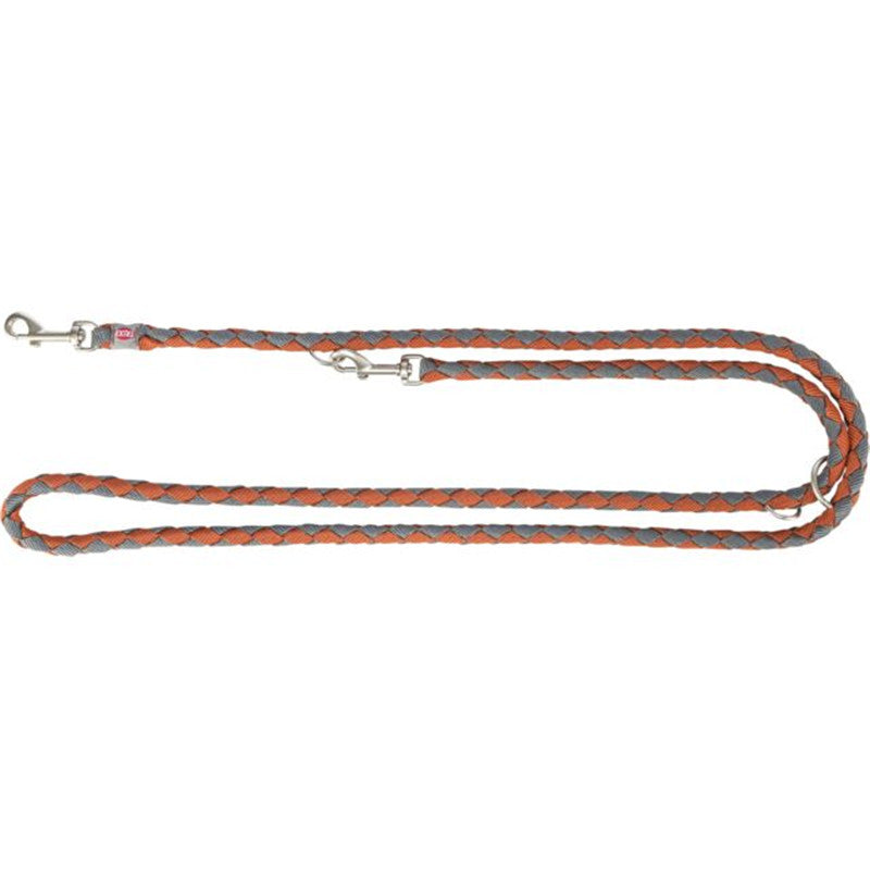 Trixie Cavo Verlängerungsleine, rost/grafit L-XL: 2,00 m/ø 18 mm