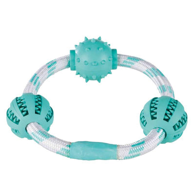 Trixie Denta Fun Seilring mit Bällen ø 20 cm