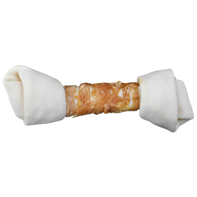 Trixie DentaFun Kauknochen mit Huhn 25 cm / 220 g