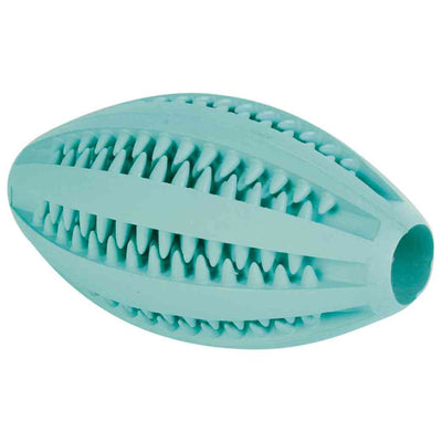 Trixie DentaFun Mintfresh Rugbyball Naturgummi 11 cm