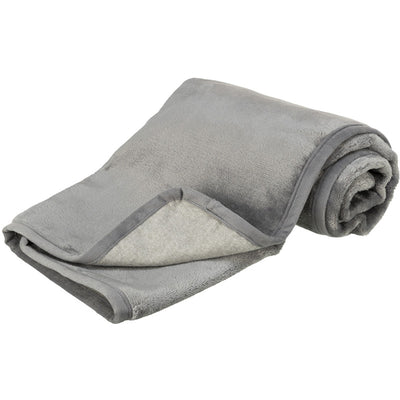 Trixie Dog Decke Levy, Plüsch, grau 140 × 90 cm