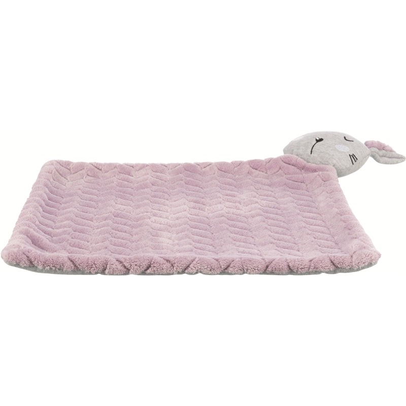 Trixie Dog Junior Decke mit Hase flieder 55 × 40 cm
