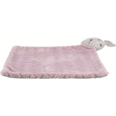 Trixie Dog Junior Decke mit Hase flieder 55 × 40 cm