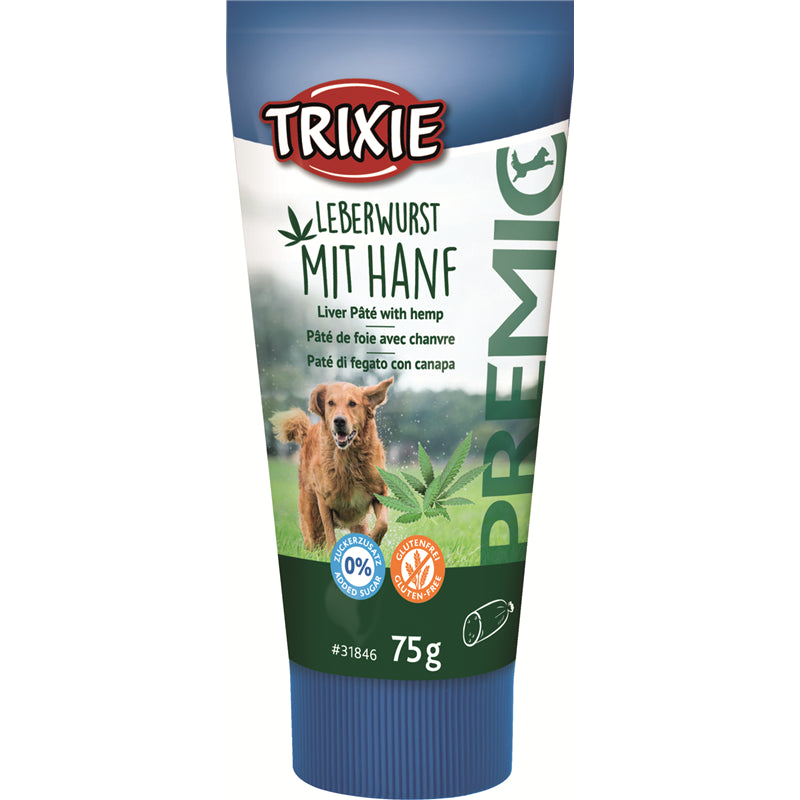 Trixie Dog Leberwurst mit Hanf 75 g