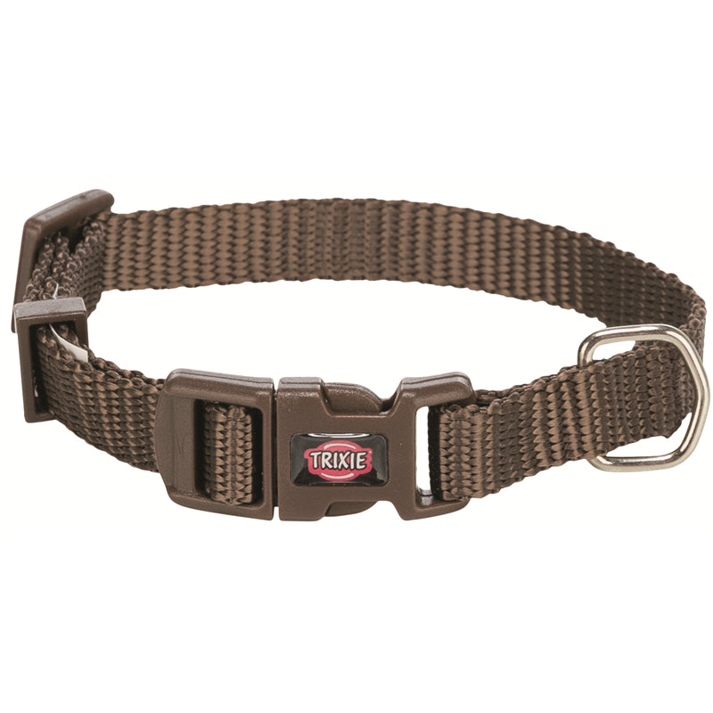 Trixie Dog Premium Halsband haselnuss XXS-XS: 15-25 cm/10 mm