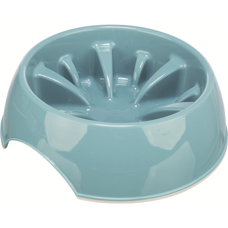 Trixie Dog Slow Feeding Napf, Kunststoff/TPR 0,3 l