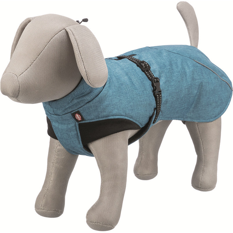 Trixie Dog Wintermantel Riom, blau M: 50 cm