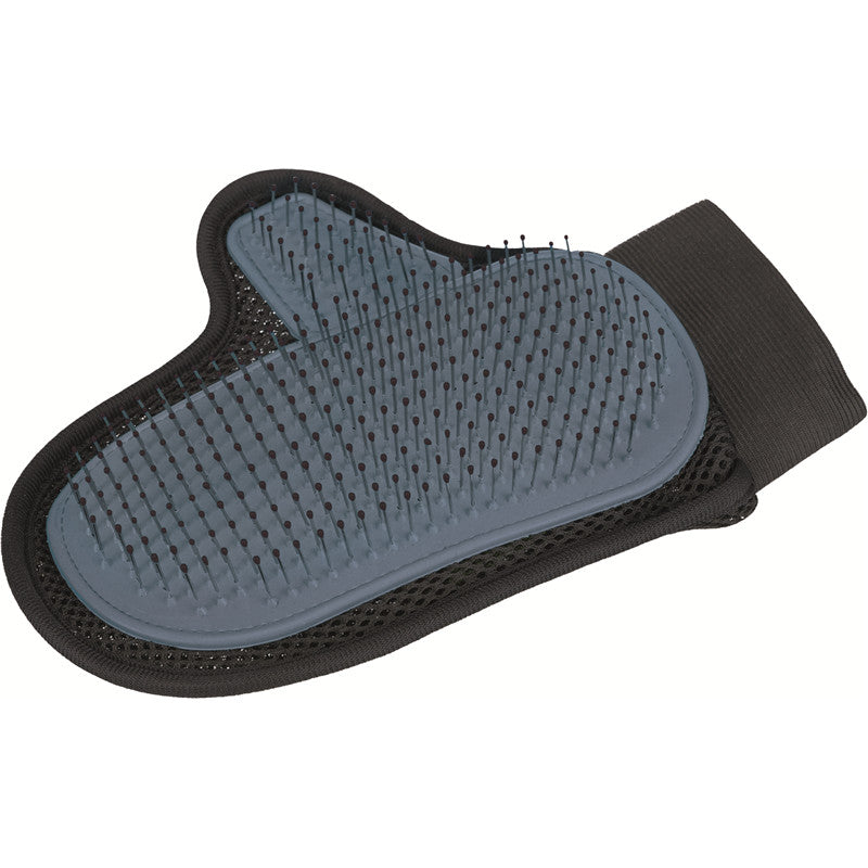 Trixie Fellpflege-Handschuh Metallborsten mit Noppen 18 x 24 cm