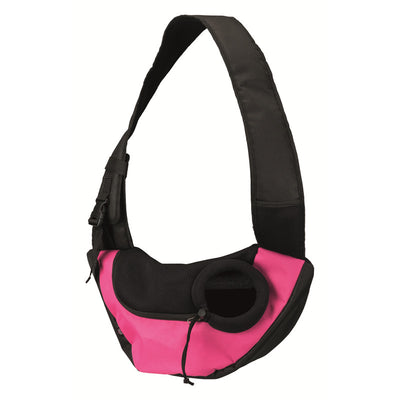 Trixie Fronttasche Sling pink/schwarz 50 x 25 x 18 cm