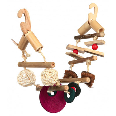 Trixie Hängebrücke aus Naturmaterialien 45 cm