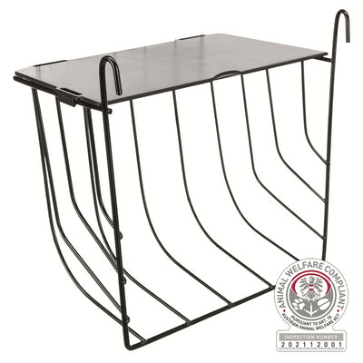 Trixie Heuraufe zum Einhängen mit Deckel 20 x 18 x 12 cm