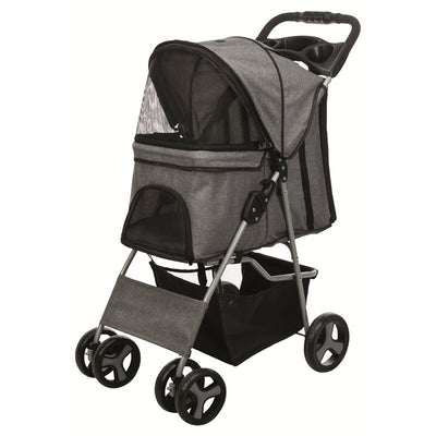 Trixie Hunde Buggy grau - 47 x 100 x 80 cm