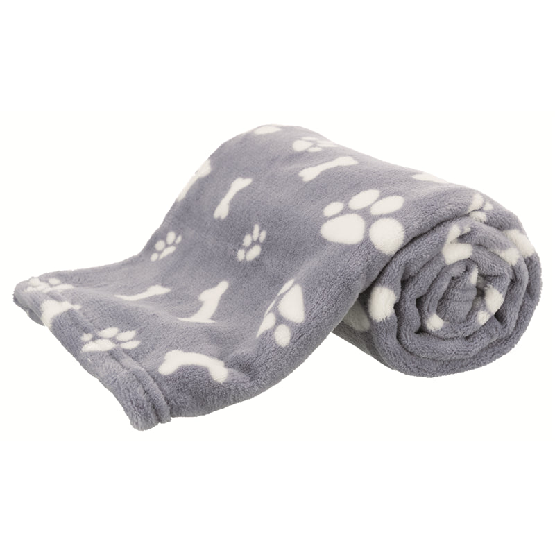 Trixie Hunde Decke Kenny Plüsch blau 100 × 75 cm