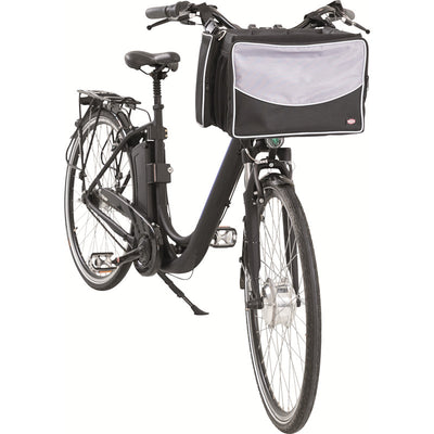 Trixie Hunde Front-Box für Fahrräder schwarz/grau 41 × 26 × 26 cm