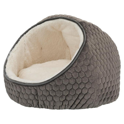 Trixie Hunde Kuschelhöhle Livia taupe/creme ø 45 × 33 cm