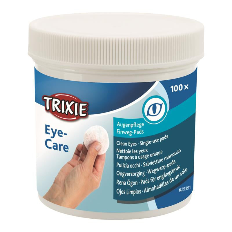 Trixie Hunde Pflege-Pads für die Augenumgebung Inhalt 100 Stück