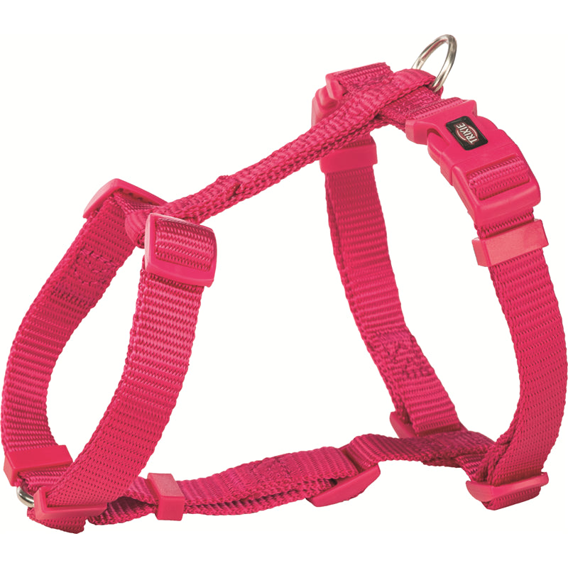 Trixie Hunde Premium H-Geschirr fuchsia S-M
