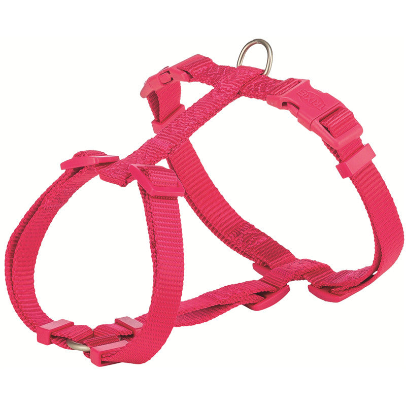 Trixie Hunde Premium H-Geschirr fuchsia XS- S