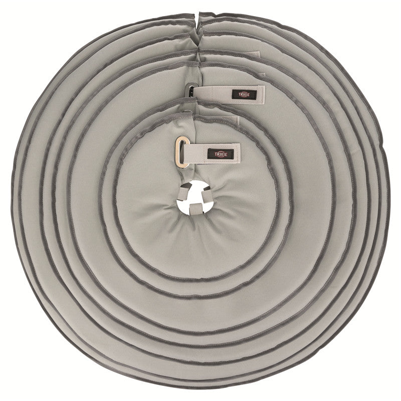 Trixie Hunde Schutzkragen grau L-XL 53 - 56 cm