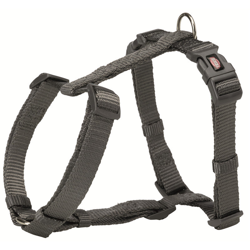 Trixie Hundegeschirr Premium graphit L 60-87 cm / 25 mm