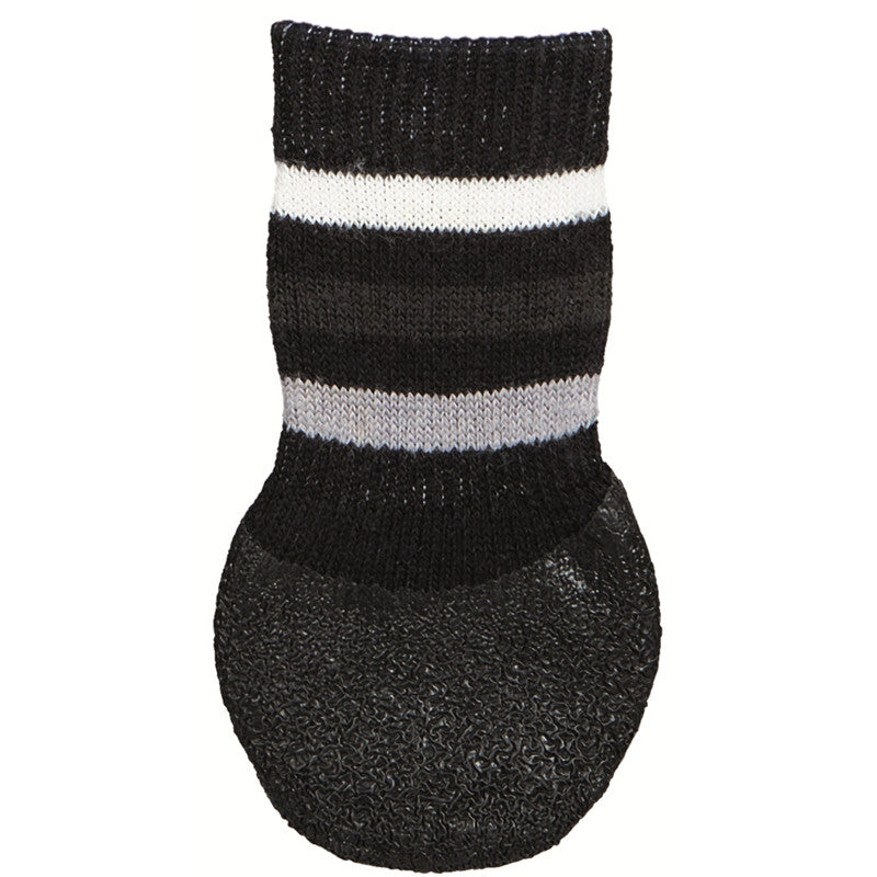 Trixie Hundesocken Anti-Rutsch schwarz Stück XL 2