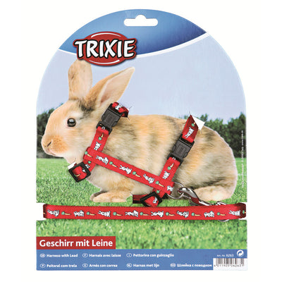 Trixie Kaninchengeschirr mit Leine 44 cm