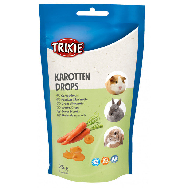 Trixie Karotten Drops für Nager 75 g