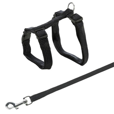 Trixie Katzengeschirr mit Leine 22-/10 mm, 1,25 m 42 cm