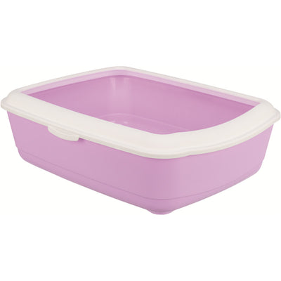 Trixie Katzentoilette Classic mit Rand 37×15×47 cm