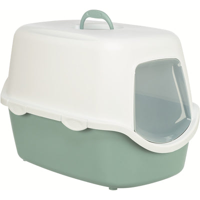Trixie Katzentoilette Vico Haube salbei/weiß 40 x 40 x 56 cm