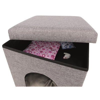 Trixie Kuschelhöhle Alois grau 38 × 40 × 38 cm