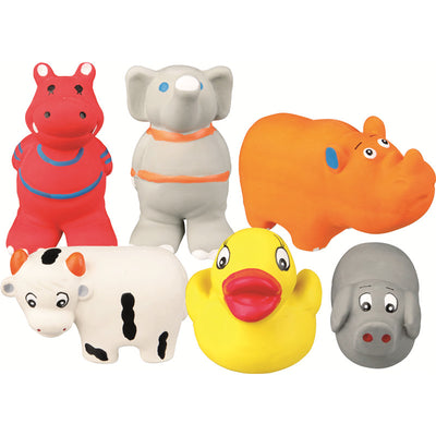 Trixie Latex Baby-Zoo mit Squeaker 9 cm