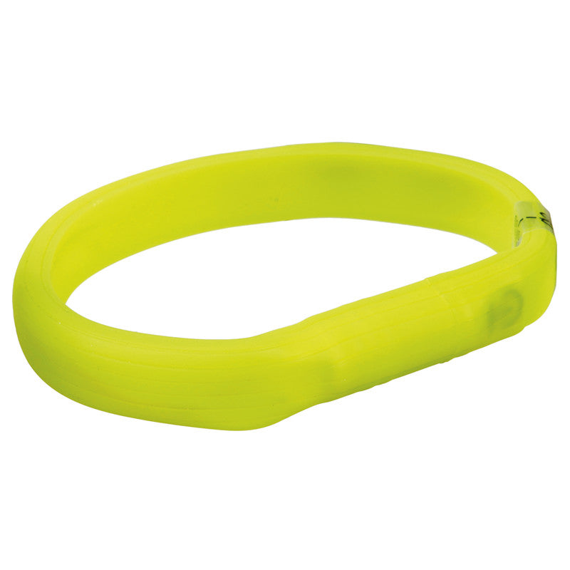 Trixie Leuchtband Flash USB grün L-XL 70 cm/18 mm