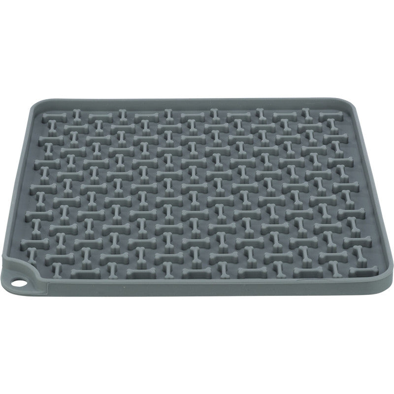 Trixie Lick'n'Snack Matte dunkelgrau 20 × 20 cm