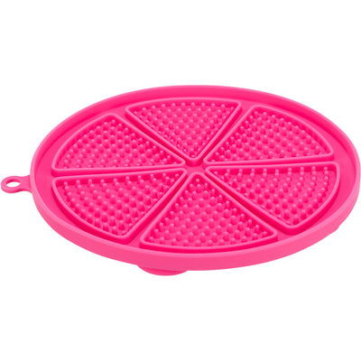 Trixie Lick'n'Snack Matte mit Saugnäpfen ø 18 cm pink