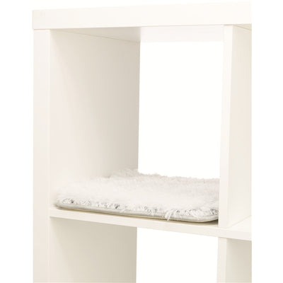 Trixie Liegematte Harvey für Regale, weiß-schwarz 33 × 38 cm