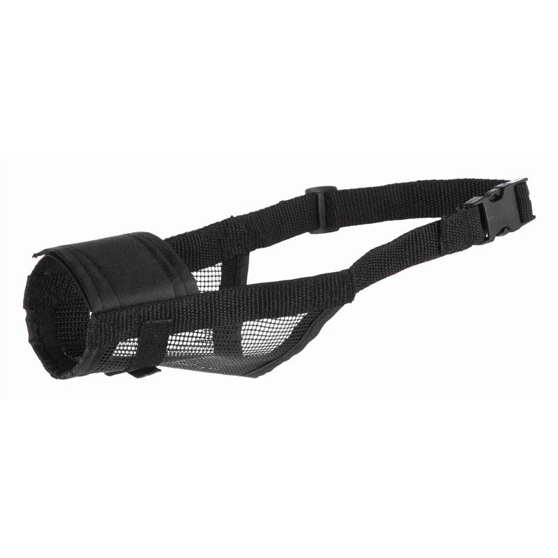 Trixie Maulkorb mit Netzeinsatz schwarz L-XL 24-34 cm / 6,4 cm